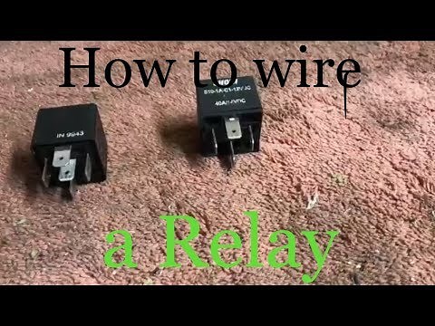 How to Wire a Relay (12V relays and how they work)