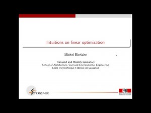Intuitions on linear optimization