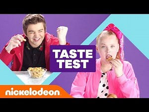 JoJo Siwa, Jack Griffo & Ricardo Hurtado Try 'Global Snack 🇮🇹 Taste Test 🇰🇷' | #NickStarsIRL