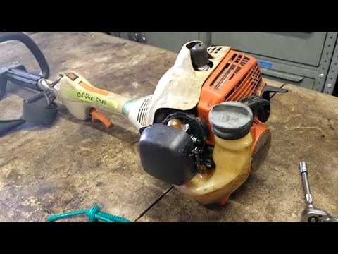 stihl fs55r carburetor repair