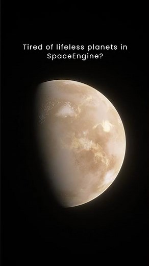 Want To Create A Planet With Life In SpaceEngine? #spaceengine #planet #earth #life #simulation