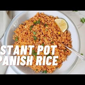 Instant Pot Spanish Rice (Mexican Rice)