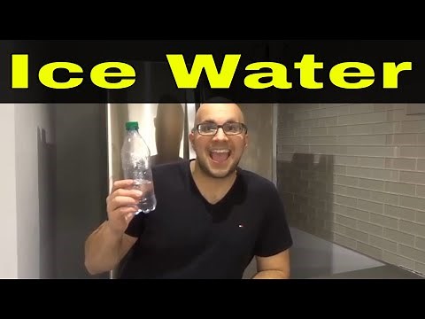 How To Make Ice Water Faster Than Ever Before-Tutorial