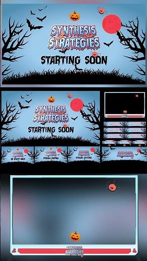 I will design best twitch overlay animated and logo for your stream(LINK IN FIRST COMMENT)