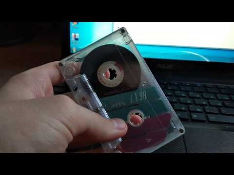 Storing data on cassette tape