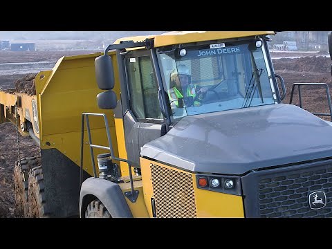 Heavy Haulers | John Deere E-II Series Articulated Dump Trucks