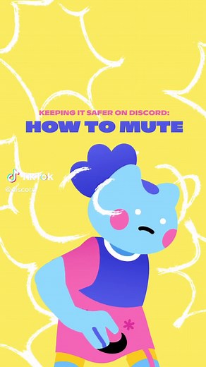 how to mute on discord