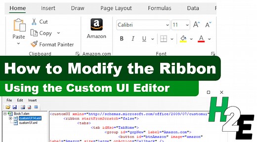 How to Customize the Excel Ribbon Using the Custom UI Editor - HowtoExcel.net