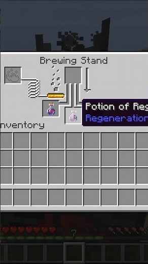 How to make potion of Regeneration in minecraft | Mincraft1.20