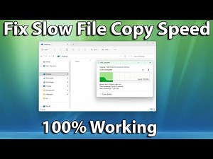 How to Fix Slow File Copy Speed on Windows 11 || Simple Way 2023