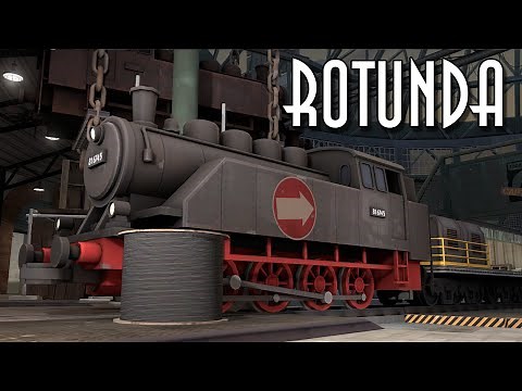 Trains Galore | Team Fortress 2 Rotunda Map Analysis
