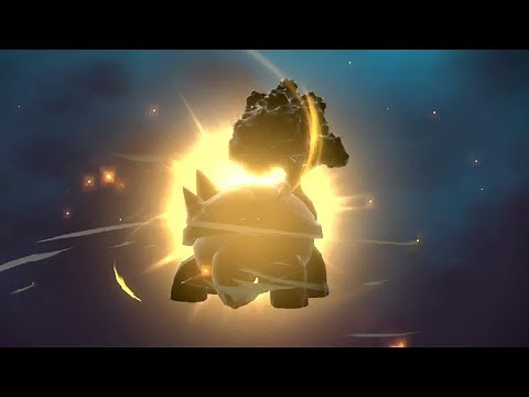 Grotle evolving into Torterra | Pokémon Legends: Arceus