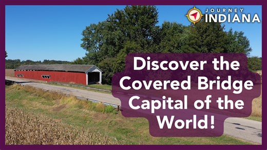 💧🚜 Boasting 31 covered bridges, Indiana’s Parke County is known as the Covered Bridge Capital of the World. Due to its unique landscape caused by ancient glaciers, covered bridges were a necessity for the economic and social prosperity of early Parke County. Today, they’re a point of pride for Parke County residents and a gateway to the past for visitors. Each October, the county hosts the 10-day Covered Bridge Festival, which sees millions of visitors and hundreds of talented artisans come to