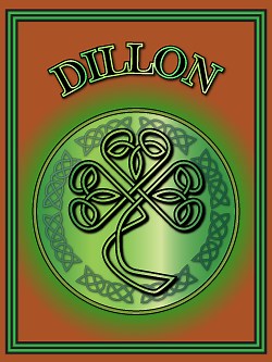 History of the Irish name Dillon