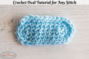 How to Crochet an Oval Pattern
