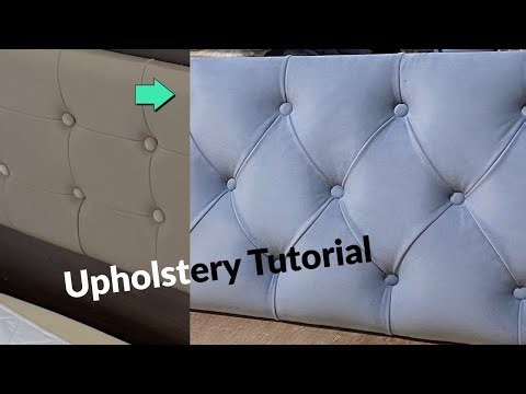 DIY Bed Upholstery | Easy Mattress Makeover Tutorial