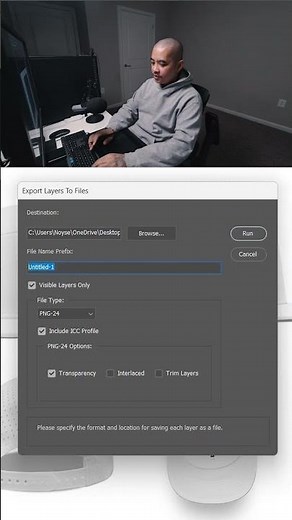 How to Export 50 Photoshop Layers in Seconds