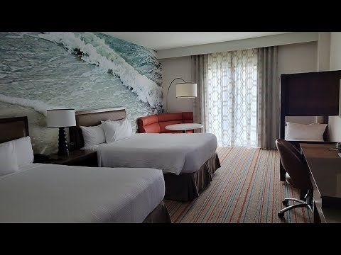 Is THIS The BEST DISNEYLAND HOTEL? | Courtyard By Marriott Anaheim Theme Park Entrance Room Tour