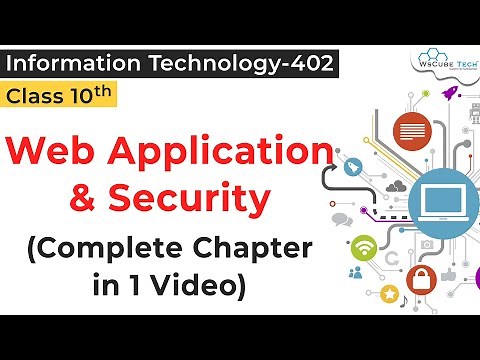COMPLETE CHAPTER - Web Applications & Security Class 10 IT