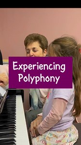 🎹 Introducing polyphonic texture from the beginning stages helps students internalize the concept of independent melodic lines.🎶 The teacher can reinforce this by having the student sing one voice while the teacher sings another contrasting line. This allows the student to distinguish the separate rhythms and pitches that define a polyphonic texture before transferring the skill to the instrument. - Follow for Piano Teaching Tips and Strategies - #pianoteaching #pianolessons #polyphony #pianot