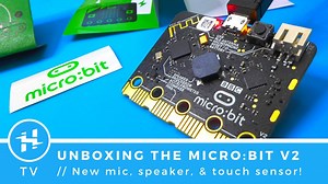 Available in November for the same price as the original, the new Micro:bit adds a microphone and speaker, souped-up memory, and more – while retaining compatibility (and its beginner-friendly design). Sweet! // https://www.hackster.io/news/educational-micro-bit-gets-an-overhaul-with-speaker-microphone-new-soc-and-more-1862fb93d39a // https://microbit.org/new-microbit/ // https://tech.microbit.org/ // https://makecode.microbit.org/ | Hackster.io