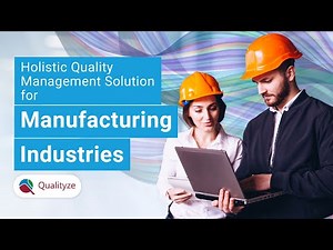 Manufacturing QMS Software 2026 | Qualityze QMS