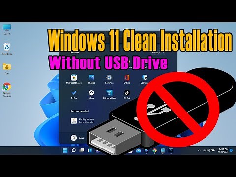 How to Clean Install Windows 11 without Bootable Disk