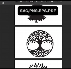 Tree SVG Bundle: 35 Christmas Tree of Life Designs (digital Download) - Etsy UK