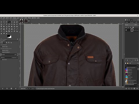 How to make a Transparent Background in GIMP (2019)