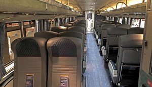 Amtrak shows off upgrades to long-distance trains