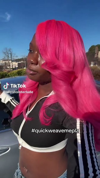 LIKE R YALL SEEING DISSS ?!😭😭😻 #fyp #aliyahcore | Quick Weave