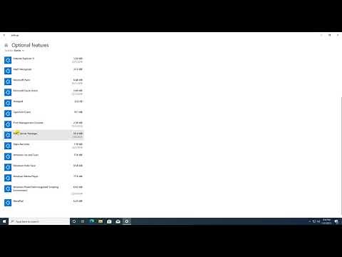 Install RSAT Server Manager for Windows 10 version 20H2