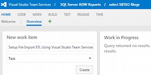 TFS tools for managing SQL Server development