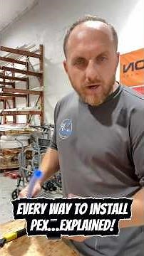 How To Install PEX Tubing The Easy Way!