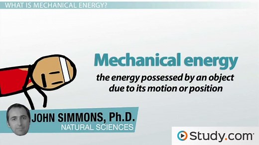 Mechanical Energy | Definition, Characteristics & Examples