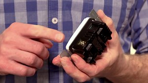 myTouchSmart In-Wall Digital Timer, On/Off Push Door Switch, 4 Programmable On/Off Buttons, Easy On/Off, 24 Hour Daily Cycles, Blue LED Indicators, for Indoor and Outdoor Lights, Fans, more, 41431