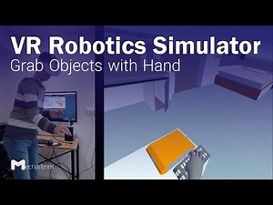 Hand Tracking on Oculus Meta Quest 2 (5/15) | VR Robotics Simulator | VR Tutorials for Beginners