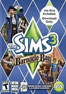 The Sims 3: Barnacle Bay [Download Code only, No disc included] - PC/Mac