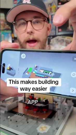 Theres a LEGO builder app that lets you access 3D instructions for LEGO sets #lego #legoinstructions