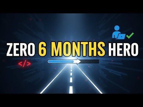 🚀 Learn Full Stack Development in 6 Months (Free Roadmap + Resources)