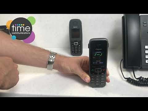 How to use the Gigaset DECT Cordless handset