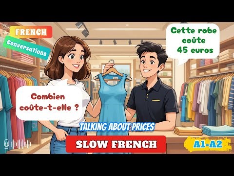 💡 French Conversation for Beginners: Talking About Prices | With Subtitle