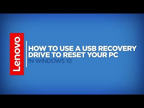 How To - Use a USB Recovery Drive to Reset Your PC in Windows 10
