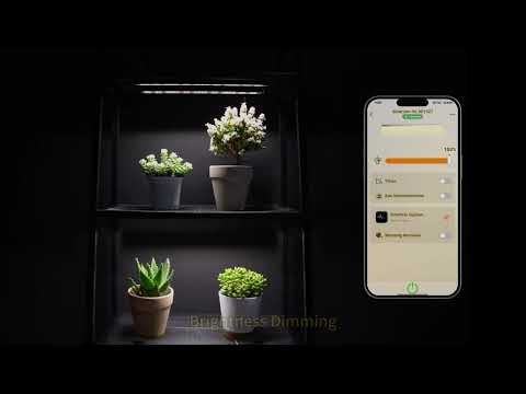 Transform Your Indoor Plants | Glowrium Smart LED Grow Light Demo & Review 🌿
