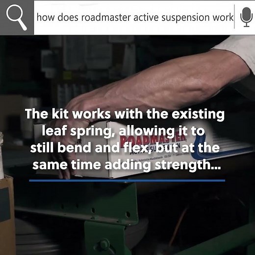 How Road Active Suspension(RAS) Works
