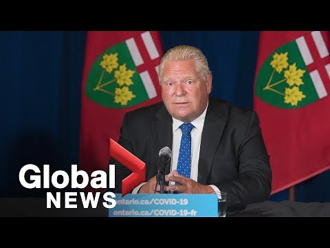 Ontarians can begin downloading QR codes for COVID-19 vaccine passport based on birth month | FULL