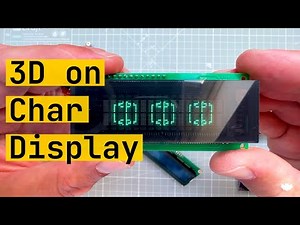 3D on 16x2 Character Display (Arduino Tutorial)
