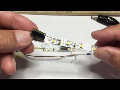 Modelleisenbahn Spur N Einbau LED Wagenbeleuchtung -Ergänzungsvideo-