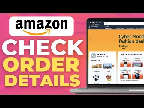 How To Check My Order Details In Amazon