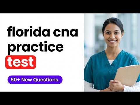 Pass the 2026 Florida CNA Prometric Exam | Full Practice Test and Clinical Skills Guide